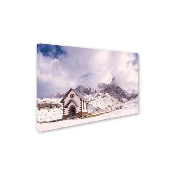 Michael Blanchette Photography 'Alpine Chapel' Canvas Art,22x32